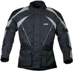 Мотоциклетная текстильная куртка GMS Twister gms, черный/серый ГМС