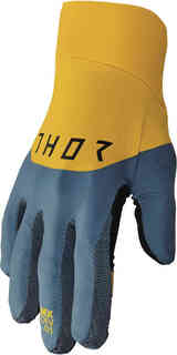 Перчатки для мотокросса Agile Rival Thor, желтый/черный