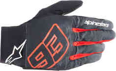 Мотоциклетные перчатки Арагон Alpinestars, черный/красный/белый