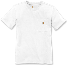 Женская футболка с карманом для спецодежды Carhartt, белый