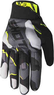 Камуфляжные перчатки для мотокросса для дрифта Shot, неоново-желтый