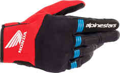Медные мотоциклетные перчатки Honda Alpinestars, черный/красный/синий