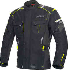 Мотоциклетная текстильная куртка Breno Pro Büse, черный/неоновый/желтый