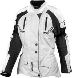 GMS Taylor Женская мотоциклетная текстильная куртка gms, черный/бежевый ГМС