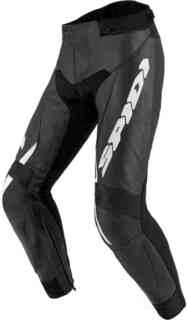 Мотоциклетные кожаные брюки Tekker 2 Spidi, черно-белый