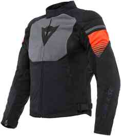 Air Fast Мотоциклетная текстильная куртка Dainese, черный/серый/красный