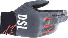 Мотоциклетные перчатки AS-DSL Shotaro Alpinestars, серый/красный