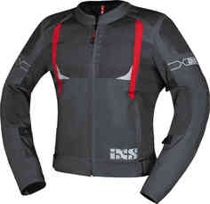 Мотоциклетная текстильная куртка Trigonis-Air IXS, серый/красный
