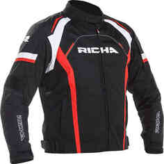 Водонепроницаемая мотоциклетная текстильная куртка Falcon 2 Richa, черный/красный/белый