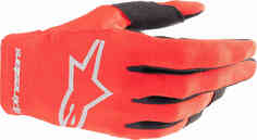 Молодежные перчатки Radar для мотокросса Alpinestars, красный