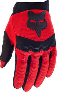 Молодежные перчатки для мотокросса Dirtpaw 2023 FOX, красный
