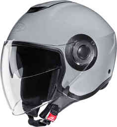 i40N Твердый реактивный шлем HJC, серый