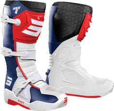 Ботинки для мотокросса Race 4 Shot, синий/белый/красный