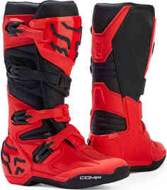 Молодежные ботинки для мотокросса Comp 2023 FOX, красный/черный
