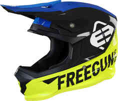 XP4 Attack Шлем для мотокросса Freegun, черный желтый
