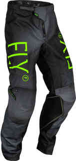 Детские брюки для мотокросса Fly Racing Kinetic Prodigy 2024 FLY Racing, черный/зеленый