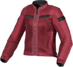 Velotura Женская мотоциклетная текстильная куртка Macna, темно-красный