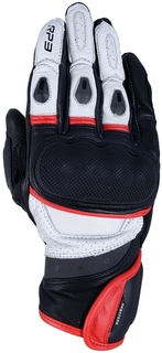 Мотоциклетные перчатки RP-3 2.0 Oxford, черный/белый/красный