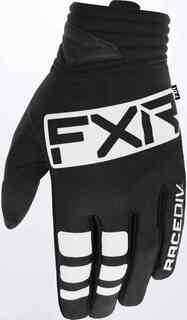 Перчатки Prime для мотокросса FXR, черно-белый