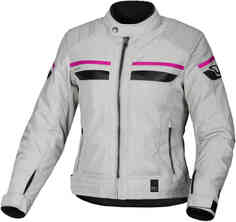 Водонепроницаемая женская мотоциклетная текстильная куртка Oryon Macna, светло-серый