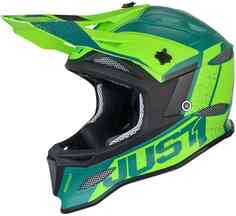 Шлем для скоростного спуска JDH Assault Mips Just1, зеленый