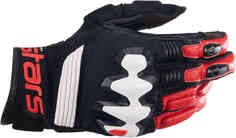 Мотоциклетные перчатки Halo Alpinestars, черный/красный/белый