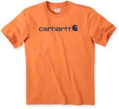 Футболка с коротким рукавом и рабочей одеждой с логотипом Core для Европы, Ближнего Востока и Африки Carhartt, апельсин