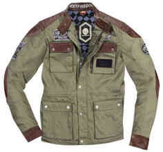 Мотоциклетная текстильная куртка Quattro Waxed Evo HolyFreedom, хаки