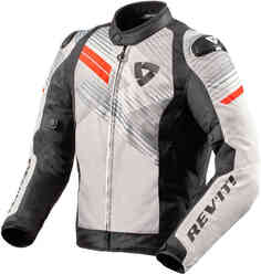 Мотоциклетная текстильная куртка Apex TL Revit, белый/черный/красный
