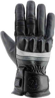 Мотоциклетные перчатки с подогревом Bora Helstons, черный/серый/белый
