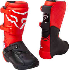 Молодежные ботинки для мотокросса Comp FOX, красный/черный