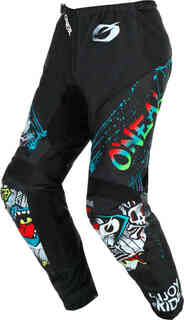 Детские брюки для мотокросса Element Rancid черные/разноцветные Oneal Oneal