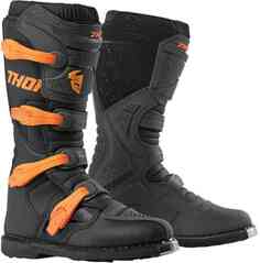 Ботинки для мотокросса Blitz XP Thor, серый/оранжевый