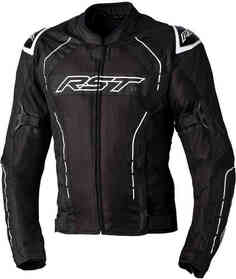 Мотоциклетная текстильная куртка с сеткой S1 RST, черно-белый