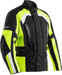 Мотоциклетная текстильная куртка Alpha 4 RST, черный/неоновый