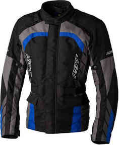 Мотоциклетная текстильная куртка Alpha 5 RST, черный/серый/синий