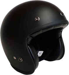 Gensler Классический реактивный шлем Bores, черный мэтт