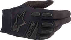 Полнопроходные перчатки для мотокросса Alpinestars, черный/черный