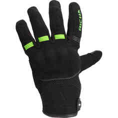 Мотоциклетные перчатки Richa, черный/зеленый