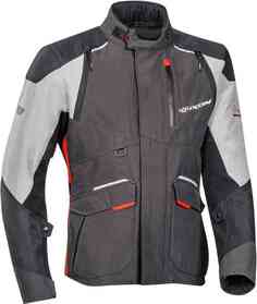 Мотоциклетная текстильная куртка Balder Ixon, черный/серый/красный