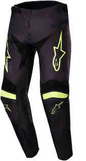 Молодежные брюки для мотокросса Racer Lurv Alpinestars, черный желтый