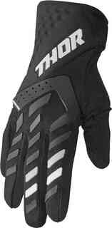 Spectrum Touch женские перчатки для мотокросса Thor, черно-белый