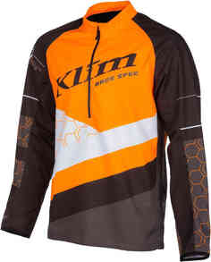 Пуловер Revolt для мотокросса Klim, оранжевый/серый