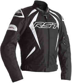 Мотоциклетная текстильная куртка Tractech EVO 4 RST, черно-белый