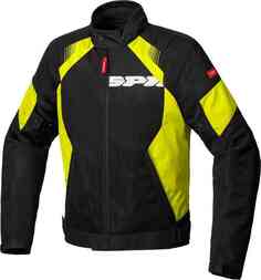 Мотоциклетная текстильная куртка Flash Evo Net WindOut Spidi, черный желтый