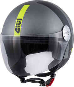 10.7 Реактивный шлем Mini-J Concept GIVI, черный матовый/желтый