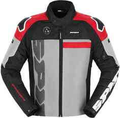 Мотоциклетная текстильная куртка Progressive Net WindOut Spidi, черный/серый/красный