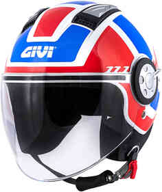 11.1 Реактивный шлем класса Air Jet-R GIVI, белый/красный/синий