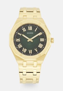 Часы АКТИВ Guess, золотой тон/зеленый градиент