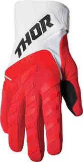 Перчатки для мотокросса Spectrum Touch Thor, красный белый